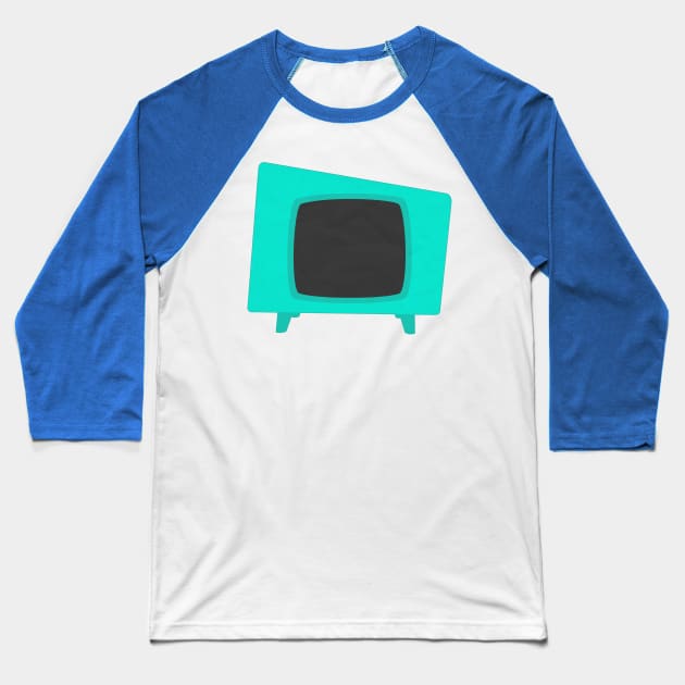 VinTV Baseball T-Shirt by lowpolyshirts